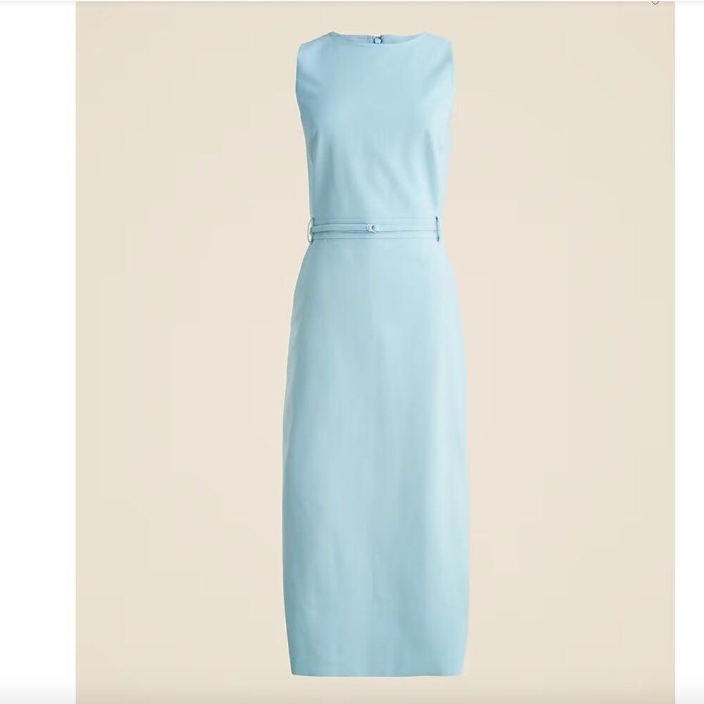 J. Crew Shift Dress in Italian‎ stretch merino wool blend 12 Petite - Picture 2 of 9